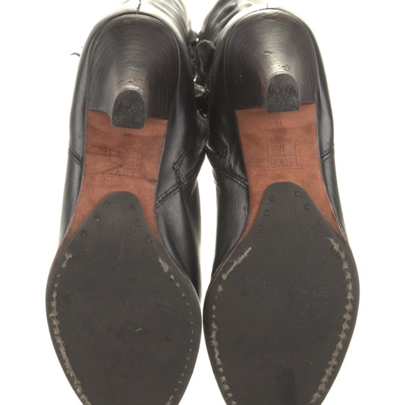 FRYE LEATHER KNEE HIGH RIDING BOOTS - Picture 5 of 11